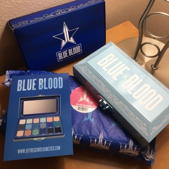 Original Packaging Blue Blood Palette Jeffree Star - Picture 4 of 6
